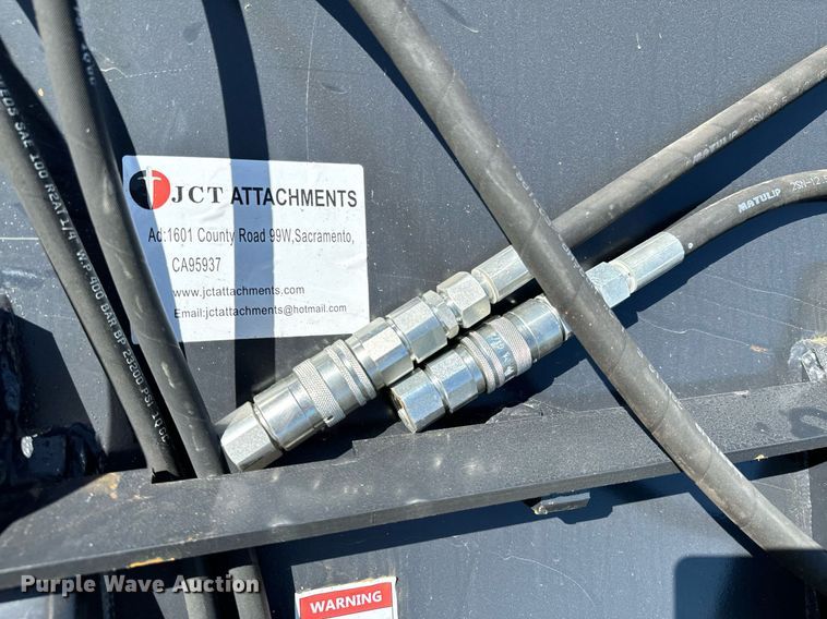 image for item DX1411 JCT Attachments skid steer cement mixer