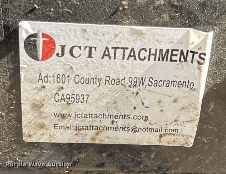 image for item DX1412 JCT Attachments skid steer dozer blade