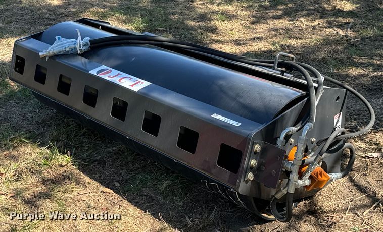 image for item DX1414 JCT Attachments  skid steer vibratory roller