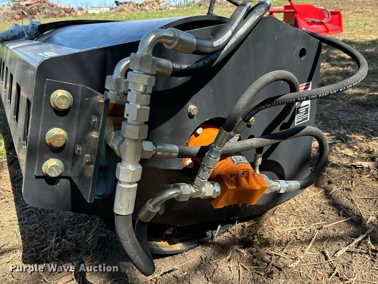 image for item DX1414 JCT Attachments  skid steer vibratory roller