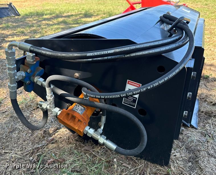 image for item DX1415 JCT Attachments skid steer vibratory roller