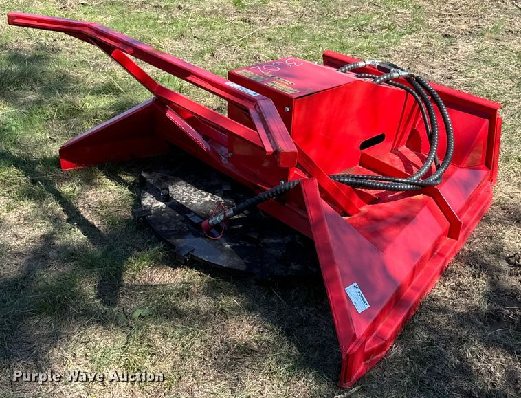 image for item DX1416 2024 TopCat SSDFM60 skid steer tree saw/ mulcher