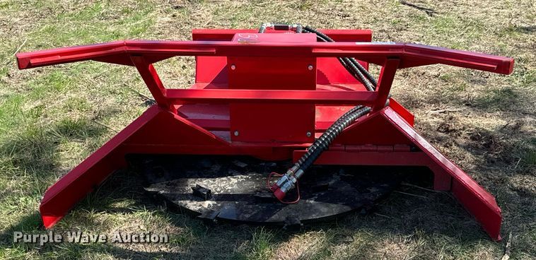 image for item DX1416 2024 TopCat SSDFM60 skid steer tree saw/ mulcher