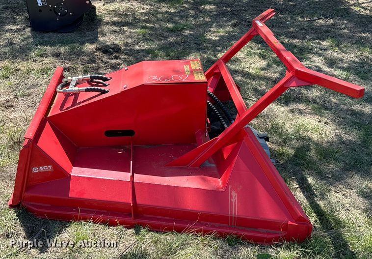 image for item DX1416 2024 TopCat SSDFM60 skid steer tree saw/ mulcher