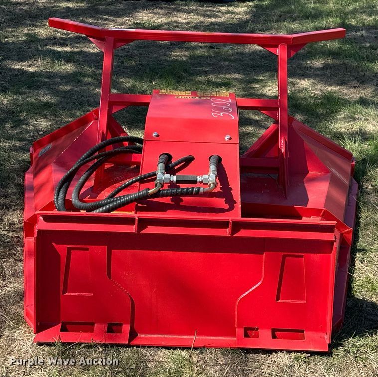 image for item DX1416 2024 TopCat SSDFM60 skid steer tree saw/ mulcher