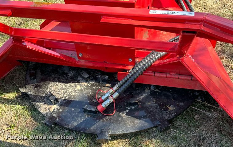 image for item DX1416 2024 TopCat SSDFM60 skid steer tree saw/ mulcher