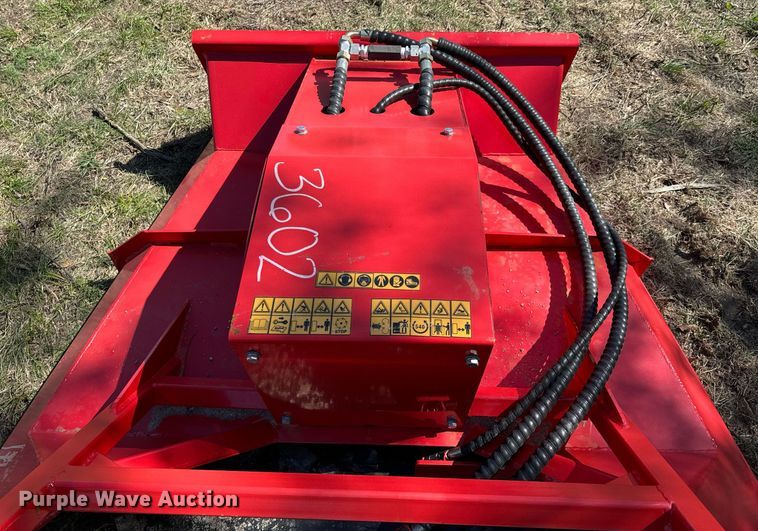 image for item DX1416 2024 TopCat SSDFM60 skid steer tree saw/ mulcher