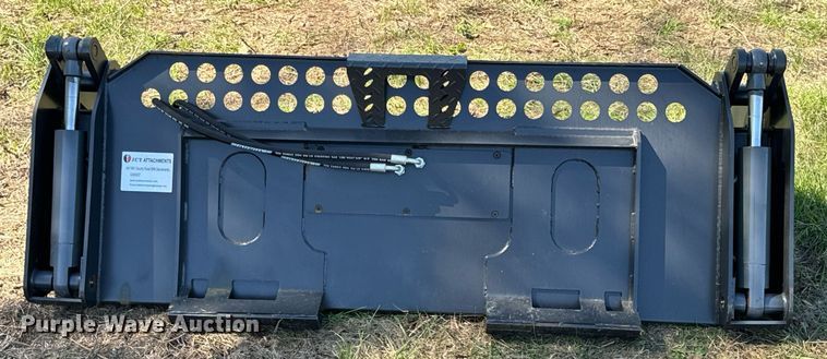 image for item DX1417 JCT Attachments skid steer four-in-one bucket