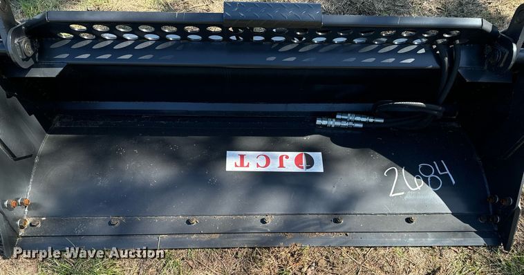 image for item DX1417 JCT Attachments skid steer four-in-one bucket