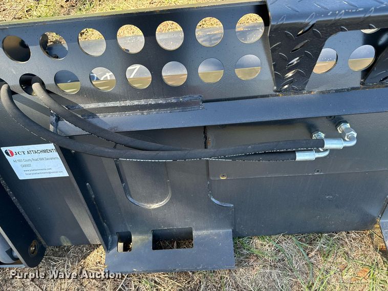 image for item DX1417 JCT Attachments skid steer four-in-one bucket