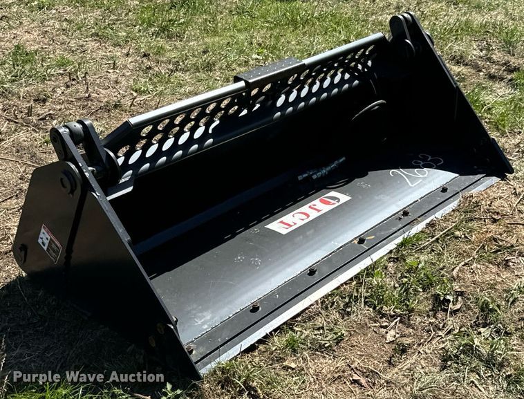image for item DX1418 JCT Attachments  skid steer bucket