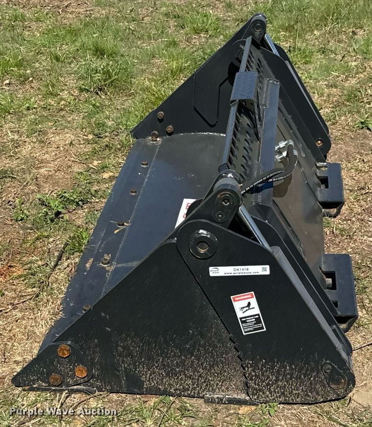 image for item DX1418 JCT Attachments  skid steer bucket
