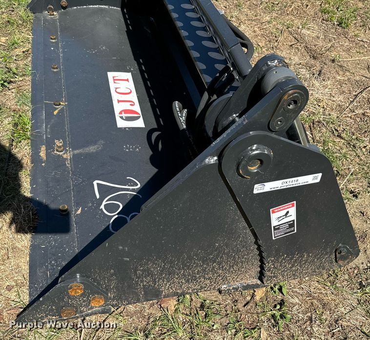 image for item DX1418 JCT Attachments  skid steer bucket