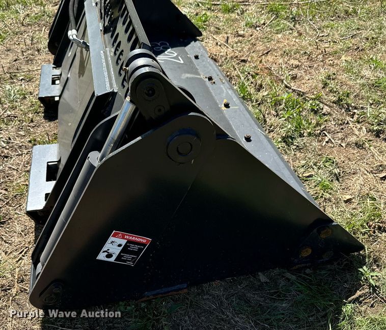image for item DX1418 JCT Attachments  skid steer bucket