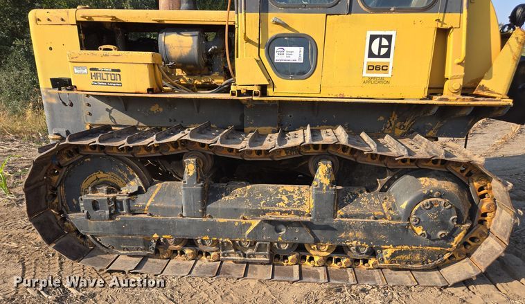 image for item EE7815 1974 Caterpillar  D6C crawler tractor