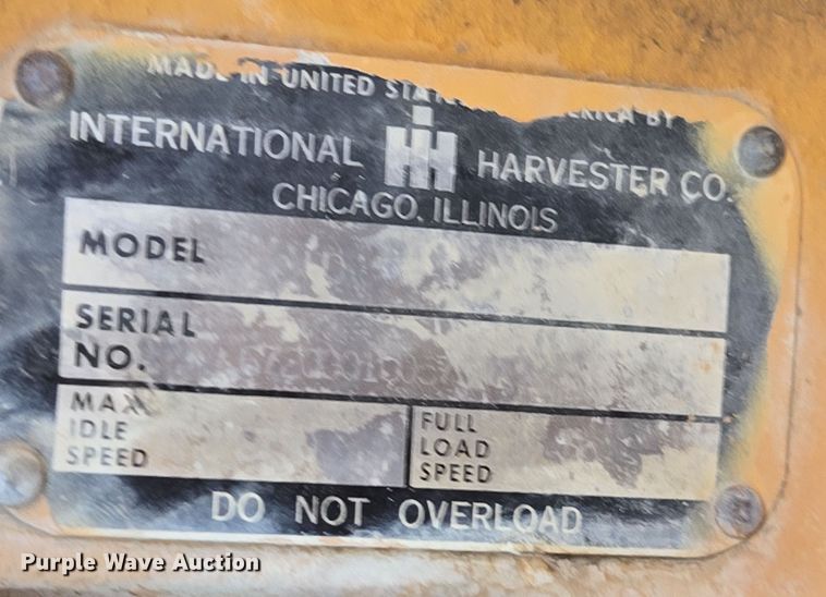 image for item EE7821 1987 Galion A400E motor grader