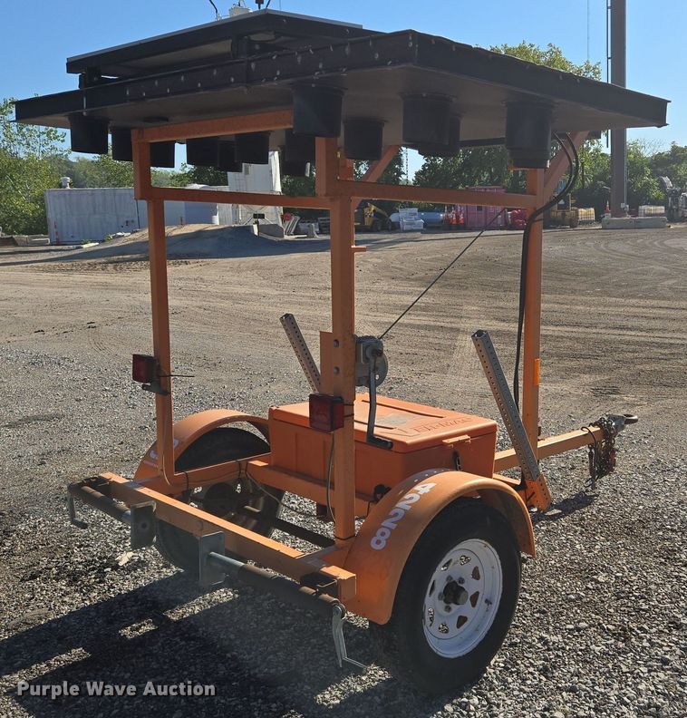 image for item EE8537 2008 Ver-Mac ST-4815 arrow board trailer