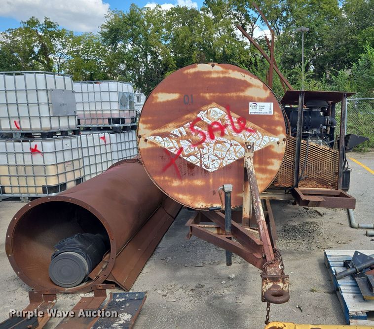 image for item EE8542 Driall air curtain destructor 