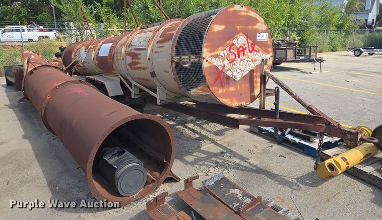 image for item EE8542 Driall air curtain destructor 