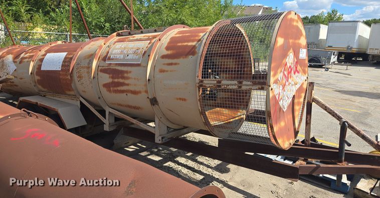 image for item EE8542 Driall air curtain destructor 