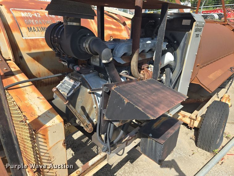 image for item EE8542 Driall air curtain destructor 