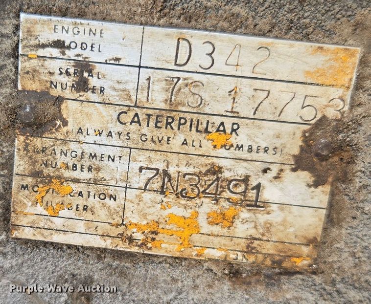 image for item EE8543 1977 Caterpillar  D8K dozer