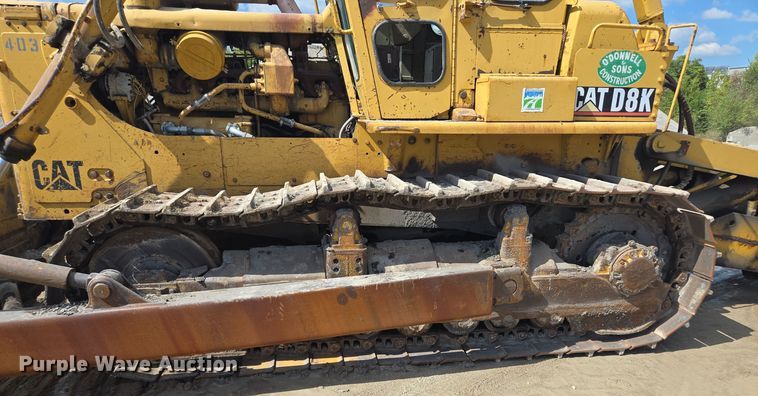 image for item EE8543 1977 Caterpillar  D8K dozer