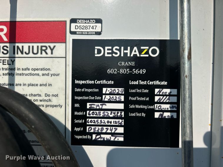 image for item EG1046 2007 Ford F750 Super Duty  utility / service truck