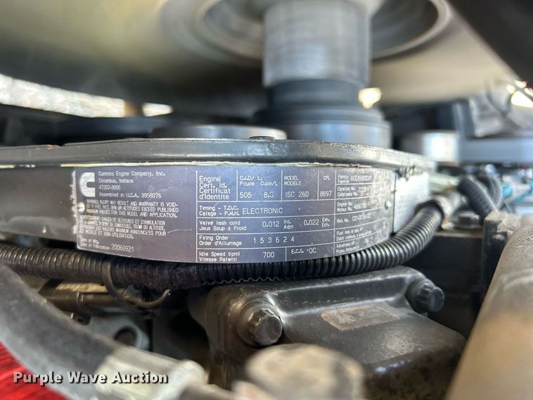 image for item EG1063 2007 Sterling Acterra bucket truck