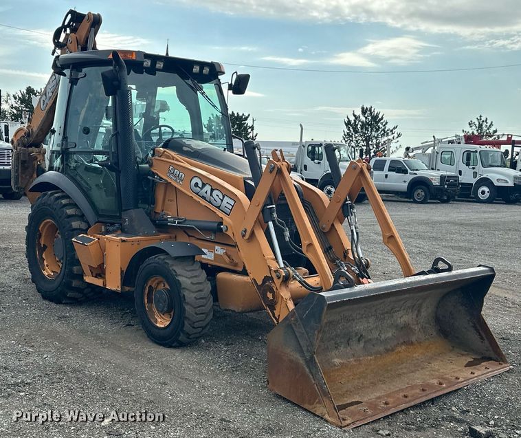 image for item EG1077 2016 Case 580 Super N  backhoe