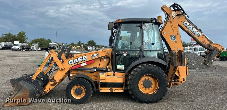 image for item EG1077 2016 Case 580 Super N  backhoe