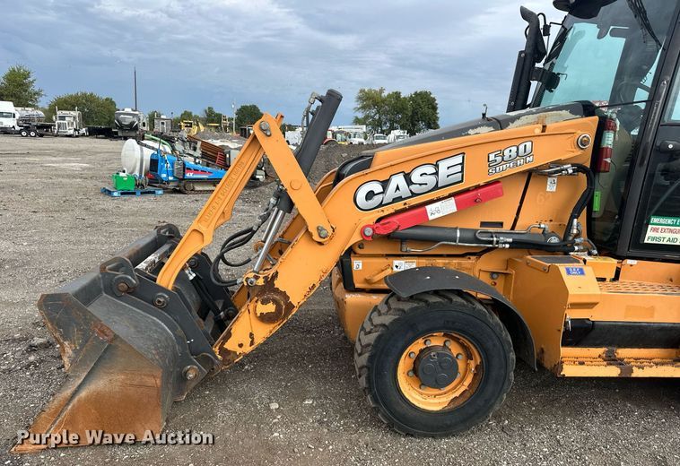 image for item EG1077 2016 Case 580 Super N  backhoe
