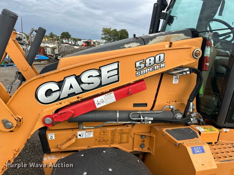 image for item EG1077 2016 Case 580 Super N  backhoe
