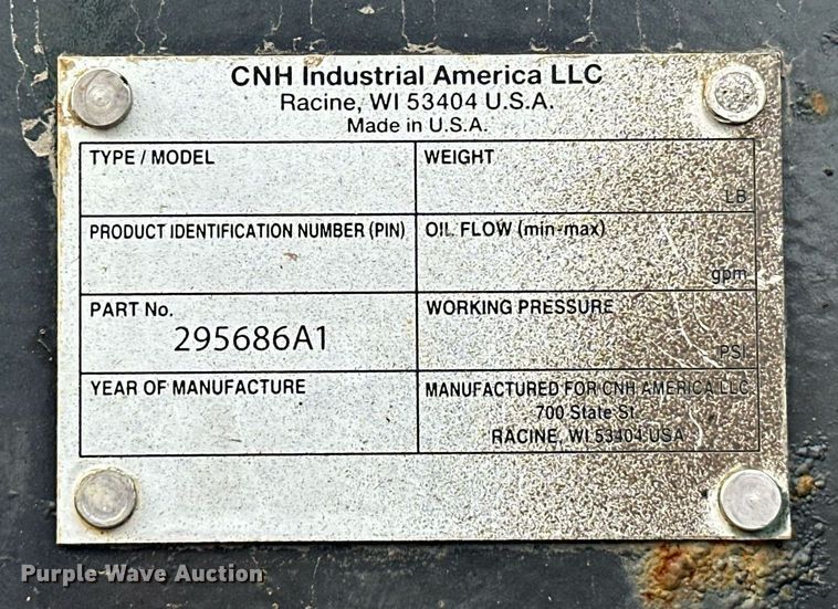 image for item EG1077 2016 Case 580 Super N  backhoe