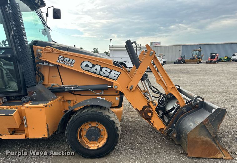 image for item EG1077 2016 Case 580 Super N  backhoe