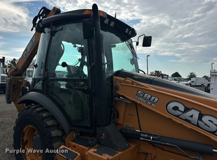 image for item EG1077 2016 Case 580 Super N  backhoe
