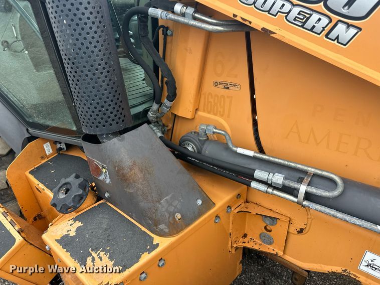 image for item EG1077 2016 Case 580 Super N  backhoe