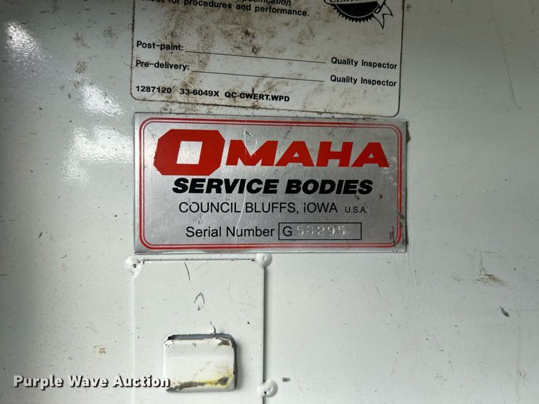 image for item EG1083 2012 International DuraStar 4300 utility / service truck