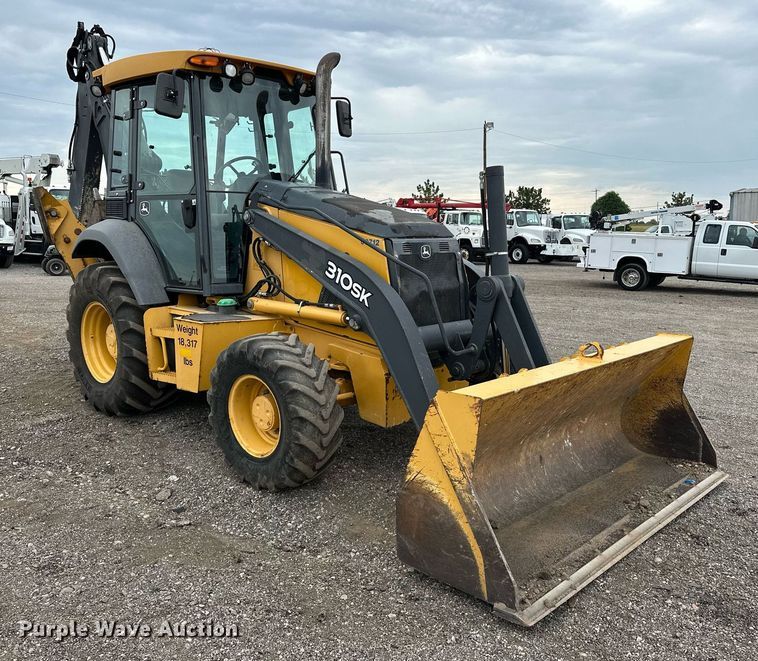 image for item EG1084 2014 John Deere  310SK backhoe