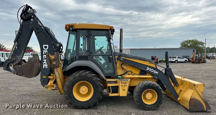 image for item EG1084 2014 John Deere  310SK backhoe