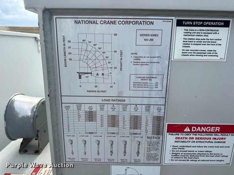 image for item EG1086 2012 Freightliner  Business Class M2 crane truck
