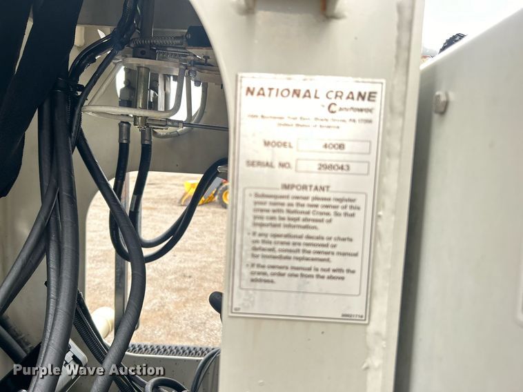 image for item EG1090 2012 Freightliner  Business Class M2 crane truck