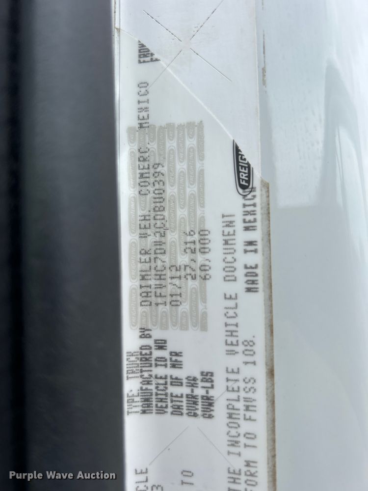 image for item EG1090 2012 Freightliner  Business Class M2 crane truck