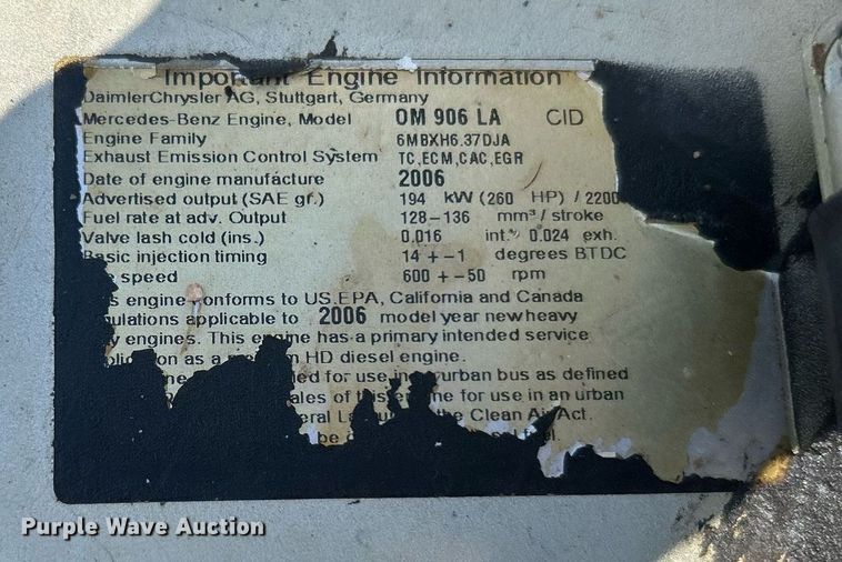 image for item EG1092 2007 Freightliner  Business Class M2 crane truck