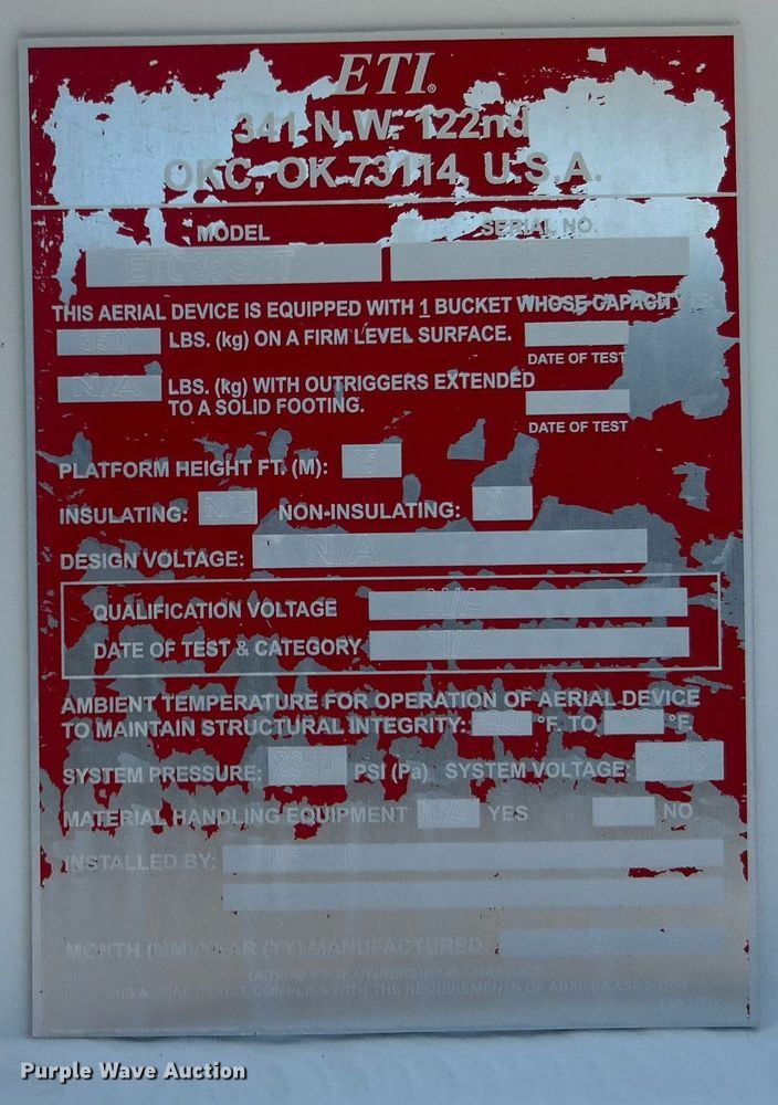 image for item EG1099 2012 Ford F550 Super Duty  bucket truck