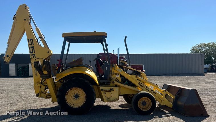 image for item EG1108 2000 New Holland 555E backhoe