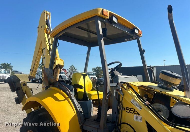 image for item EG1108 2000 New Holland 555E backhoe