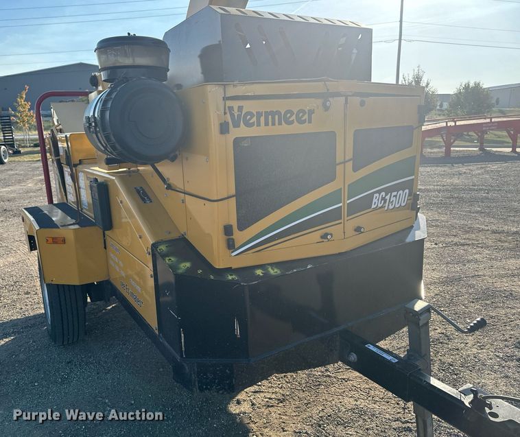 image for item EG6757 2020 Vermeer  BC1500 wood chipper