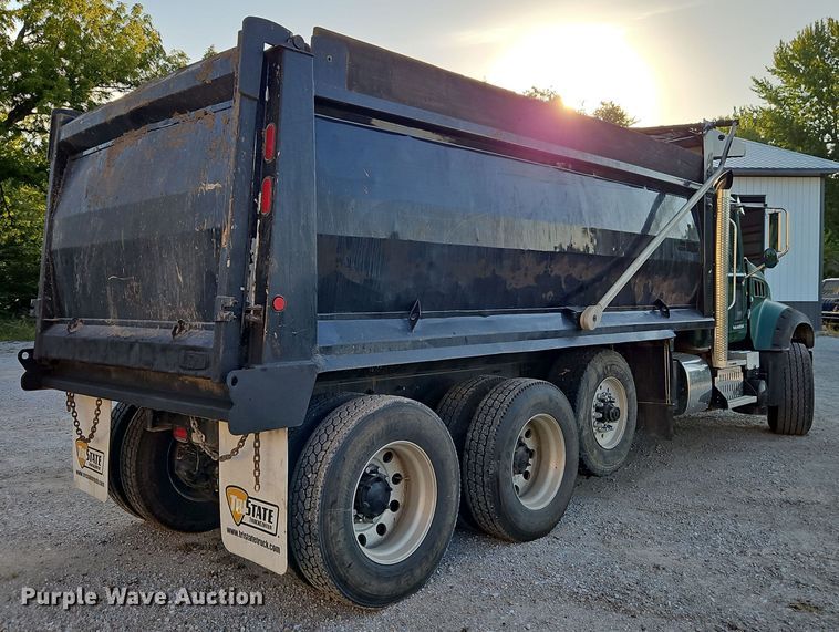 image for item EI8416 2014 Mack GU713 dump truck