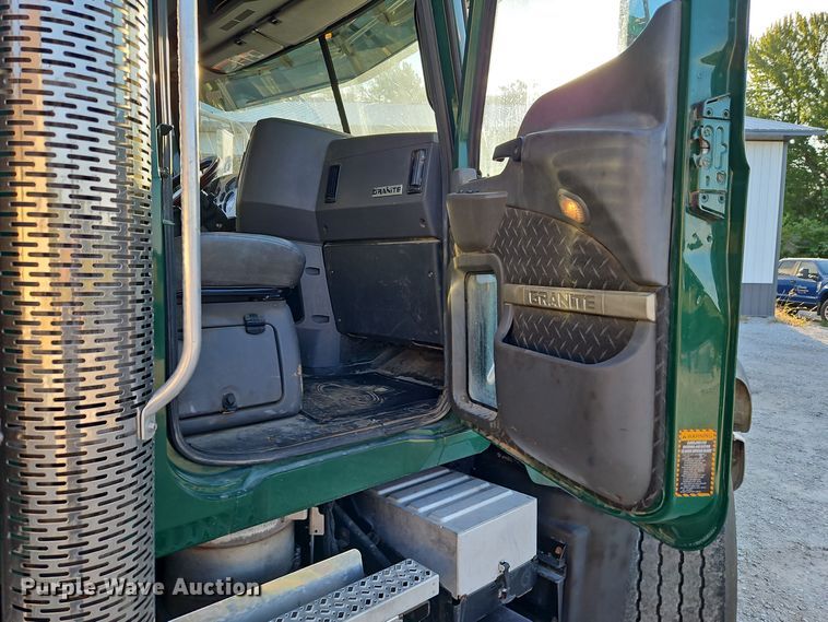 image for item EI8416 2014 Mack GU713 dump truck